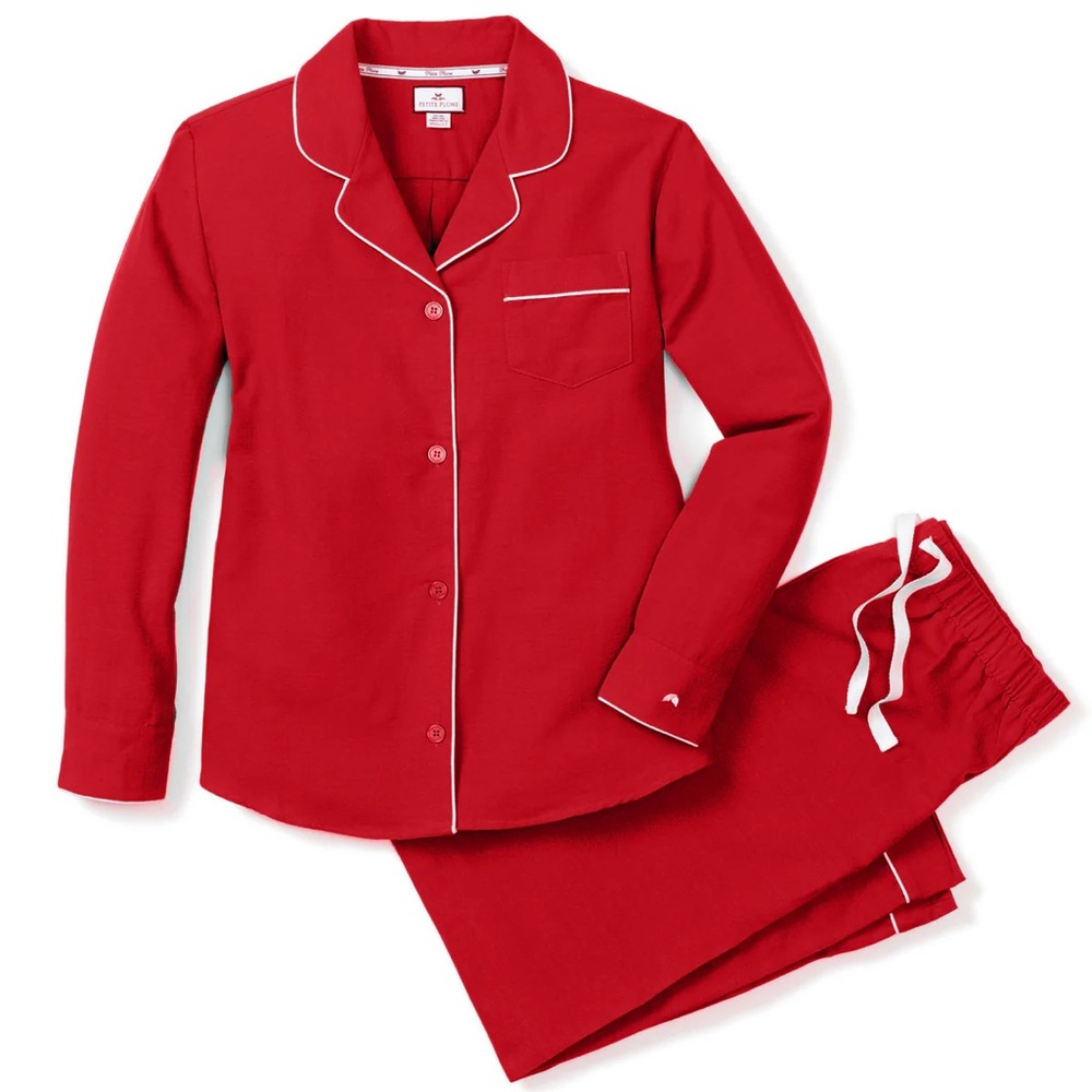 Petite plume red flannel pajamas